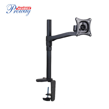 China Manufactory Single Desk Clamp LCD Monitor Arm for 13"-27"